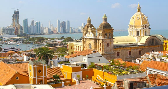 Caribe Colombiano: CARTAGENA com PASSEIO às ILHAS ROSÁRIO
