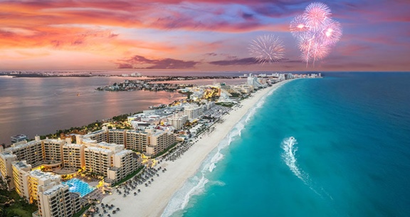 Celebre a chegada de 2027 no CARIBE: CANCUN ALL INCLUSIVE