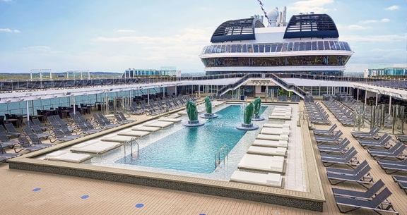 RÉVEILLON no MSC VIRTUOSA com FOGOS em COPACABANA