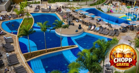 OLÍMPIA em RESORT com PENSÃO COMPLETA + CHOPP GRÁTIS